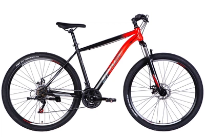 Велосипед Space ST 29" MARS AM DD FR 20" 2026 Красно-черный (OPS-SP-29-163)