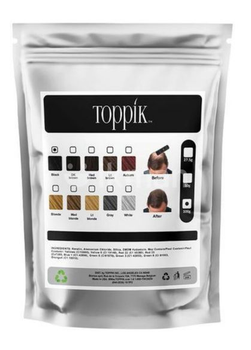 Камуфляж для волосся Toppik Hair Building Fibers Dark brown пудра 100 г