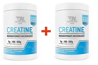 Креатин Моногідрат Bodyperson Labs Creatine Monohydrate - 1000г Без смаку (5903351728157)