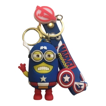 Брелок Minions MARVEL "Капитан Америка"
