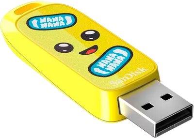 Флеш пам'ять SanDisk Fortnite Peely Edition 128GB USB 3.2 Yellow (SDCZIF-128G-G46)