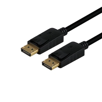 Кабель DP to DP, 1.2V, 4K, 75Hz, 2m, Черный