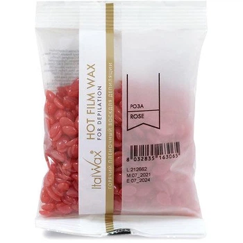Гранулювання віск для депіляції Троянда (Винний) Ital Wax 100г