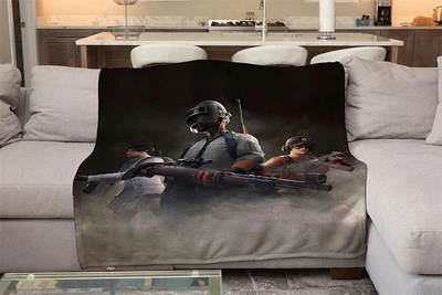 Плед iPuff «PUBG. Team» Однослойный, 150х210 см