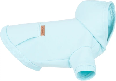 Bluza dla psów Amiplay Texas z kapturem 35 cm Niebieska (5907563254398)