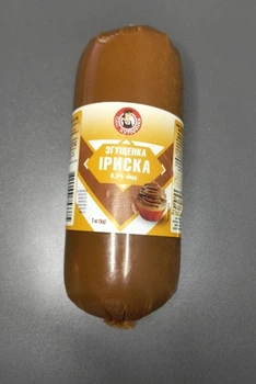 Згущенка “Іриска” 8.5% ТМ "Пані Хуторянка" — 1 кг (продаж тільки кратно коробці)