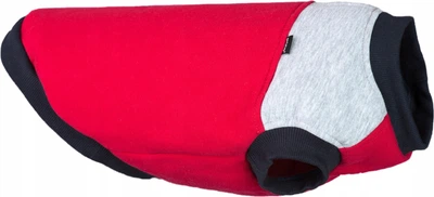 Світшот для собак Amiplay Denver 25 см Червоно-сірий (5907563240377)