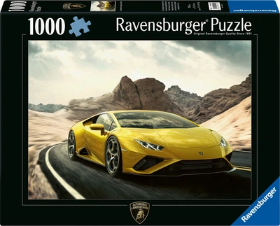 Пазл Ravensburger Lamborghini Huracan Evo RWD 1000 елементів 12000195 (4005555001959)