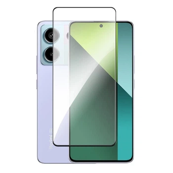 Защитное стекло LUX для Xiaomi Redmi Note 13 Pro полная проклейка черный