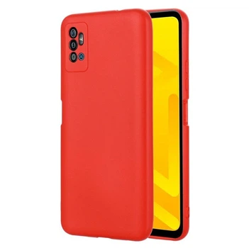 Чехол Fiji Full Soft Premium для ZTE Blade A71 противоударный бампер с микрофиброй Red