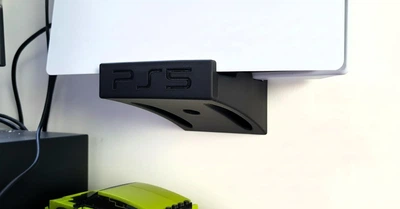 Настенный держатель для PlayStation 5 (Disc Edition) черный