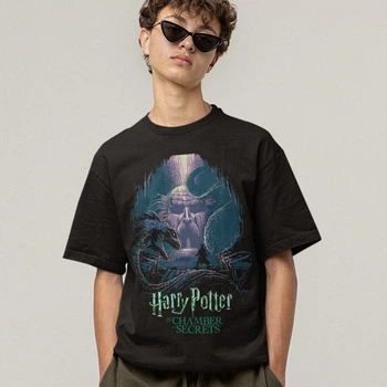 Футболка унісекс Harry Potter (And The Chamber Of Secrets) XS чорний