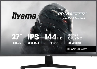 Monitor 27" iiyama G-Master G2741QSU-B1 Black Hawk (4948570126873)