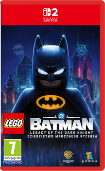 Gra Nintendo Switch 2 LEGO Batman: Legacy of the Dark Knight (Dziedzictwo Mrocznego Rycerza) (Kartridż) (5051895419724)
