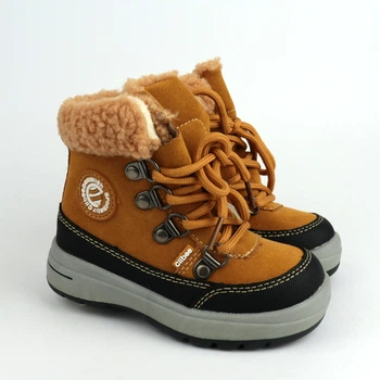Зимові черевики для дівчинки Clibee (H188 brown) Розмір 25, 16.5 см
