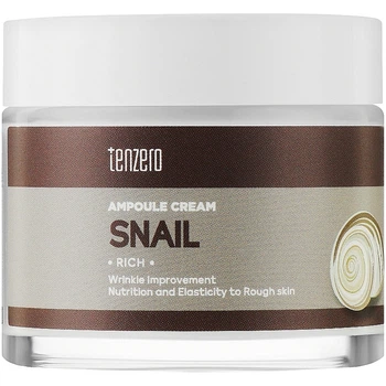 Крем для лица Tenzero Rich Snail Ampoule 2X Cream 70 г (8809628885134)