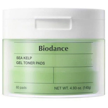 Успокаивающие увлажняющие гелевые пади BIODANCE Sea Kelp Gel Toner Pad 60 шт (8809891183678)