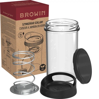 Ветчинница стеклянная Browin 450г (313701)
