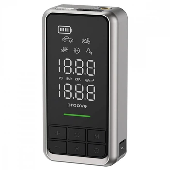 Пусковое Устройство 2 in 1 + Насос Proove Air Jump 10400mAh 1000A gray