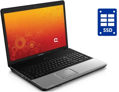 Ноутбук HP Compaq Presario CQ71-135SA / 17.3" TN / Intel Pentium T4200 (2 ядра по 2GHz) / 4GB DDR3 / 120GB SSD / HD Graphics / WebCam / Win 7 б/у