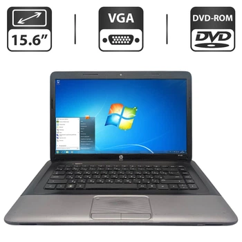 Ноутбук HP 655 / 15.6" (1366x768) TN / AMD E2-1800 (2 ядра по 1.7 GHz) / 6 GB DDR3 / 320 GB HDD / AMD Radeon HD 7340 Graphics / WebCam / DVD-ROM б/у