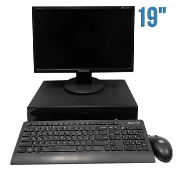 Комплект ПК: Brain / Core 2 Duo E7500 (2 ядра по 2.93GHz) / 4GB DDR3 / 256GB HDD / G41 Express Chipset + Монитор 19" VGA б/у