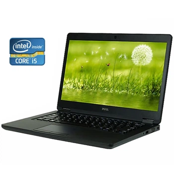 Ультрабук Б-класс Dell Latitude 5480 / 14" (1920x1080) IPS / Intel Core i5-7440HQ (4 ядра по 2.8 - 3.8 GHz) / 8 GB DDR4 / 128 GB SSD M.2 / Intel HD Graphics 630 / WebCam б/у