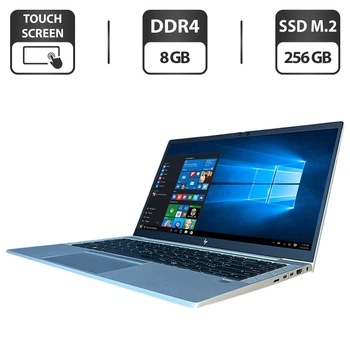Ультрабук HP EliteBook 845 G7 / 14" (1920x1080) IPS Touch / AMD Ryzen 5 Pro 4650U (6 (12) ядер по 2.1 - 4.0 GHz) / 8 GB DDR4 / 256 GB SSD M.2 / AMD Radeon RX Vega 6 Graphics / WebCam б/у