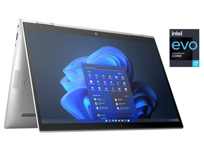Ультрабук-трансформер HP EliteBook x360 830 G9 / 13.3" (1920x1200) IPS Touch / Intel Core i7-1265U (10 (12) ядер по 1.8 - 4.8 GHz) / 16 GB DDR5 / 512 GB SSD M.2 / Intel Iris Xe Graphics / WebCam / Win 11 Pro б/у