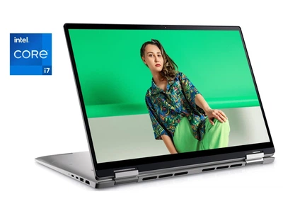 Ноутбук-трансформер Б-класс Dell Inspiron 16 7620 2-in-1 / 16" (1920x1080) IPS Touch / Intel Core i7-1280P (14 (20) ядер по 1.3 - 4.8 GHz) / 16 GB DDR4 / 512 GB SSD M.2 / Intel Iris Xe Graphics / WebCam / Win 11 б/у