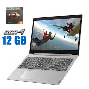 Ноутбук Lenovo IdeaPad L340-15API / 15.6" (1920x1080) IPS / AMD Ryzen 3 3200U (2 (4) ядра по 2.6 - 3.5 GHz) / 12 GB DDR4 / 512 GB SSD M.2 / AMD Radeon RX Vega 3 Graphics / WebCam / Win 10 б/у