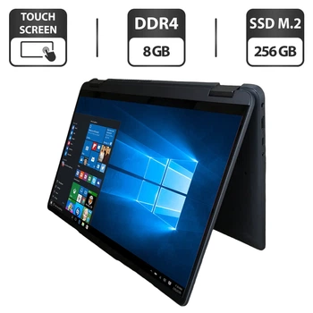 Ноутбук-трансформер Б-клас Lenovo IdeaPad Flex 5 14IAU7 / 14" (1920x1080) IPS Touch / Intel Core i5-1235U (10 (12) ядер по 3.3 - 4.4 GHz) / 8 GB DDR4 / 256 GB SSD M.2 / Intel Iris Xe Graphics / WebCam / Fingerprint б/в