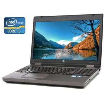 Ноутбук HP ProBook 6570b / 15.6" (1366x768) TN / Intel Core i5-3210M (2 (4) ядра по 2.5 - 3.1 GHz) / 8 GB DDR3 / 500 GB HDD / Intel HD Graphics 4000 / WebCam / DVD-ROM б/у