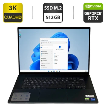 Ігровий ноутбук Б-клас Dell Inspiron 16 Plus 7620 / 16" (3072x1920) IPS / Intel Core i7-12700H (14 (20) ядер по 3.5 - 4.7 GHz) / 16 GB DDR5 / 512 GB SSD M.2 / nVidia GeForce RTX 3050, 4 GB GDDR6, 128-bit / WebCam б/в