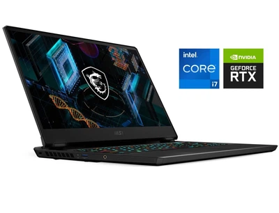 Ігровий ноутбук Б-клас MSI GP66 Leopard 11UH / 15.6" (1920x1080) IPS / Intel Core i7-11800H (8 (16) ядер по 1.9 - 4.6 GHz) / 32 GB DDR4 / 1000 GB SSD NVMe / nVidia GeForce RTX 3080, 8 GB GDDR6, 256-bit / WebCam б/в