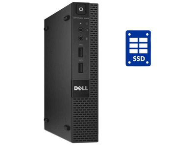 Неттоп Б-класс Dell OptiPlex 3020M Micro USFF / Intel Core i3-4160T (2 (4) ядра по 3.1 GHz) / 8 GB DDR3 / 128 GB SSD / Intel HD Graphics 4400 + Блок питания б/у