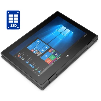 Нетбук-трансформер Б-класс HP ProBook x360 11 G5 EE / 11.6" (1366x768) IPS Touch / Intel Pentium Silver N5030 (4 ядра по 1.1 - 3.1 GHz) / 8 GB DDR4 / 256 GB SSD / Intel HD Graphics 605 / WebCam / Win 11 Pro б/у