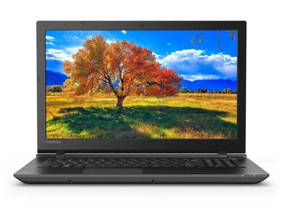 Ноутбук Б-класс Toshiba Satellite C55 / 15.6" (1366x768) TN / Intel Pentium N3510 (4 ядра по 2.0 GHz) / 4 GB DDR4 / 500 GB HDD / Intel HD Graphics / WebCam б/у