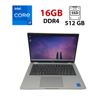 Ультрабук Dell Latitude 5430 / 14" (1920x1080) IPS / Intel Core i7-1265U (10 (12) ядер по 3.6 - 4.8 GHz) / 16 GB DDR4 / 512 GB SSD / Intel Iris X Graphics / WebCam б/в