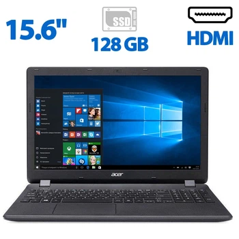 Ноутбук Б-класс Acer Aspire ES1-571-C3YL / 15.6"TN / Celeron 2957U (2 ядра по 1.4GHz) / 4GB DDR3 / 128GB SSD / HD Graphics / WebCam б/у