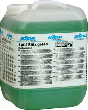 Засіб для миття посуду Kiehl Spül-Blitz зелений 10 л (4031255047829)