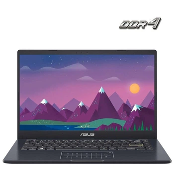 Ультрабук Asus E410MA / 14" (1366x768) TN / Intel Celeron N4020 (2 ядра по 1.1 - 2.8 GHz) / 4 GB DDR4 / 128 GB SSD / Intel UHD Graphics 600 / WebCam / Win 10 Home б/у