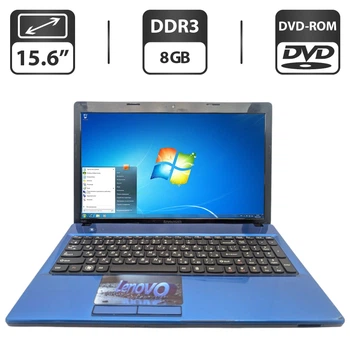 Ноутбук Lenovo G580 / 15.6" (1366x768) TN / Intel Pentium B960 (2 ядра по 2.2 GHz) / 8 GB DDR3 / 750 GB HDD / Intel HD Graphics / WebCam / DVD-ROM б/у