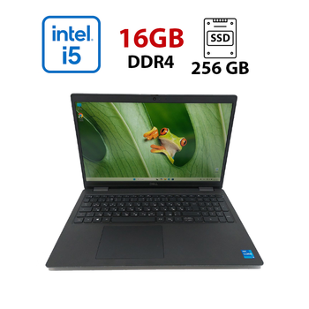 Ноутбук Dell Latitude 3520 / 15.6" (1920x1080) IPS / Intel Core i5-1135G7 (4 (8) ядра по 2.4 - 4.2 GHz) / 16 GB DDR4 / 256 GB SSD / Intel Iris Xe Graphics / WebCam б/у