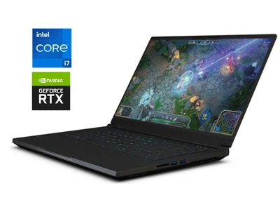 Игровой ноутбук Intel KC57 / 15.6" (2560x1440) IPS / Intel Core i7-11800H (8 (16) ядер по 2.3 - 4.6 GHz) / 16 GB DDR4 / 512 GB SSD / nVidia GeForce RTX 3070, 8 GB GDDR6, 256-bit / WebCam б/у