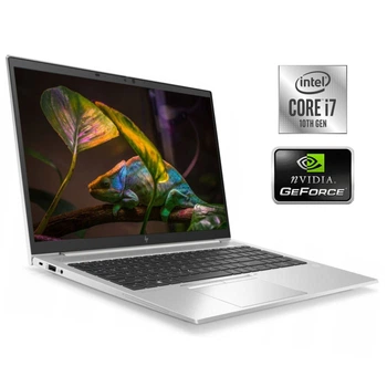 Игровой ультрабук HP EliteBook 850 G7 / 15.6" (1920x1080) IPS / Intel Core i7-10610U (4 (8) ядра по 1.8 - 4.9 GHz) / 16 GB DDR4 / 256 GB SSD NVMe / nVidia GeForce MX250, 2 GB GDDR5, 64-bit / WebCam / Win 11 Pro б/у