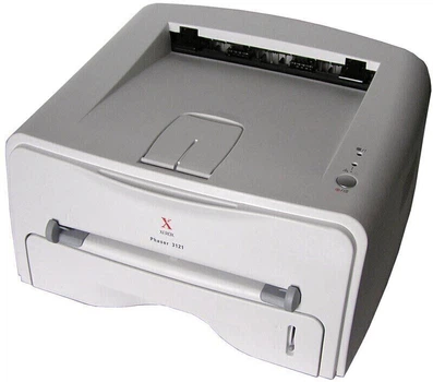 Принтер Б-класс Xerox Phaser 3121 / Лазерная монохромная печать / Разрешение 600 x 600 dpi / A4 / 16 стр/мин / USB 1.1, LPT б/у