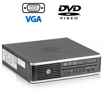 Неттоп HP Compaq 8200 / Core i3-2100 (2(4) ядра по 3.1GHz) / 4GB DDR3 / 500GB HDD / HD Graphics 2000 / DVD-ROM б/у