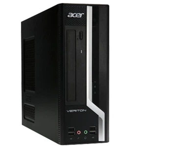 ПК Acer Veriton X2611G SFF / Intel Core i3-2120T (2 (4) ядра по 2.6 GHz) / 4 GB DDR3 / 250 GB HDD / nVidia GeForce 210, 1GB, 64-bit / DVD-RW / Win 7 б/у
