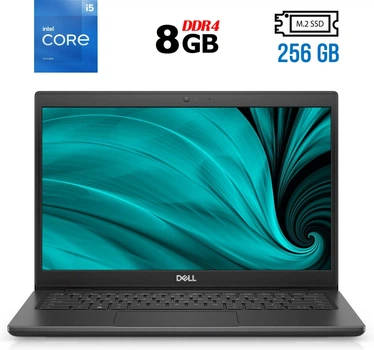 Ноутбук Б-класс Dell Latitude 3420 / 14" (1366x768) TN / Intel Core i5-1135G7 (4 (8) ядра по 2.4 - 4.2 GHz) / 8 GB DDR4 / 256 GB SSD M.2 / Intel Iris Xe Graphics / WebCam / USB 3.2 / HDMI / Win 10 б/у